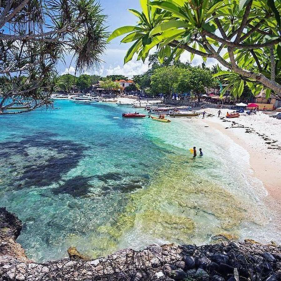 Lembongan Hostel Nusa Lembongan Eksteriør bilde